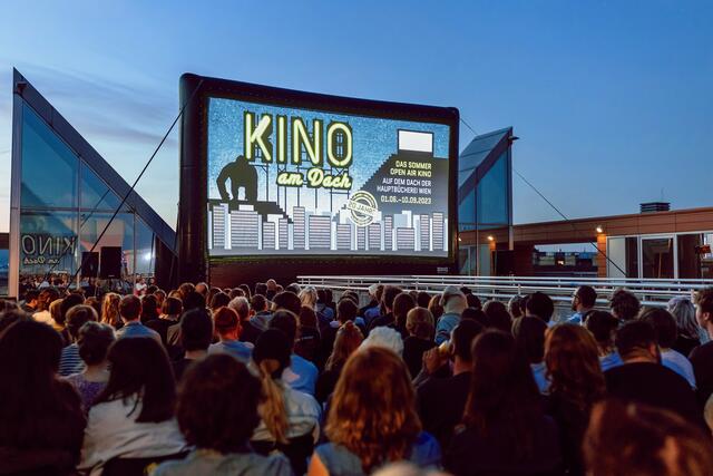 Das Kino am Dach startet am 1. Juni 2024 in seine 21. Saison. | Foto: Go!Go!Gorilla/Stefan Dworak