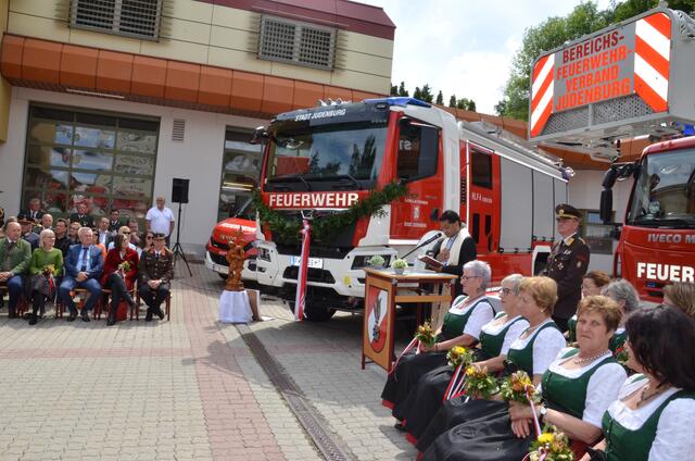 Das neue Einsatzfahrzeug der Feuerwehr Judenburg. | Foto: FF/Nico Schaden