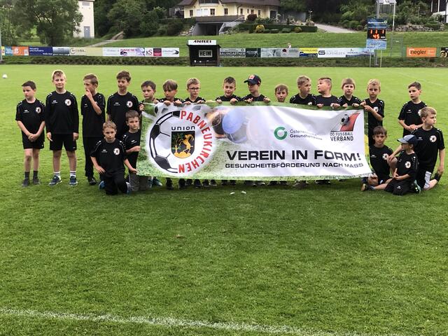 Verein in Form - Abschluss mit Gerhard Scheiblehner in Pabneukirchen.  | Foto: Sektion Fußball Sportunion Pabneukirchen 