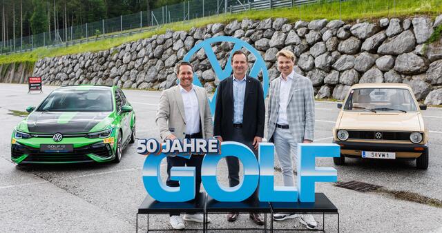 Happy Fifty, lieber Golf! Das Geburtstagsmodell wurde verbessert und ist ab 24.490 Euro erhältlich.  | Foto: Volkswagen