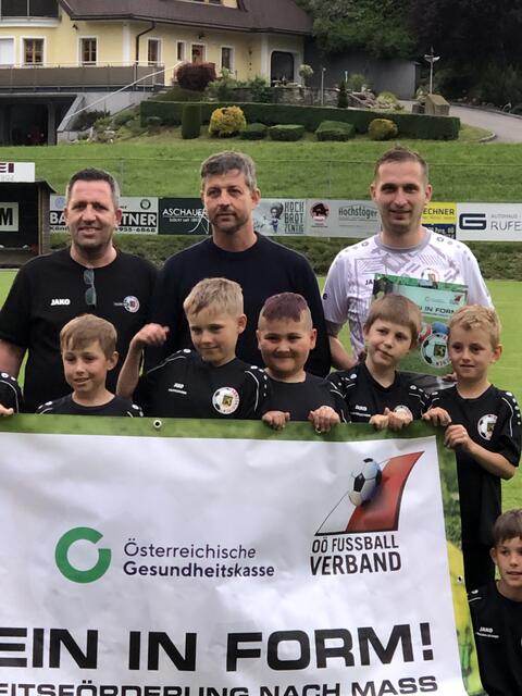 Verein in Form - Abschluss mit Gerhard Scheiblehner in Pabneukirchen.  | Foto: Sektion Fußball Sportunion Pabneukirchen 