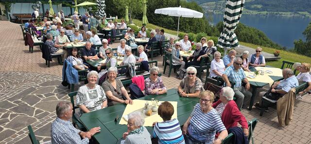 Die Ebenseer Pensionisten genossen ihren Muttertagsausflug. | Foto: PV Ebensee