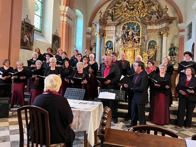 In Voitsberg und in Mooskirchen erschallten Chorklänge. | Foto: Wutte