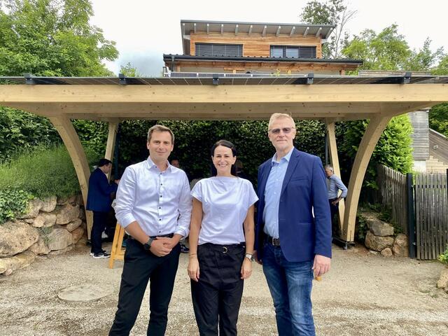 Stephan Trnka, Andrea List-Margreiter und Michael Lassager. | Foto: Fa. Lassager