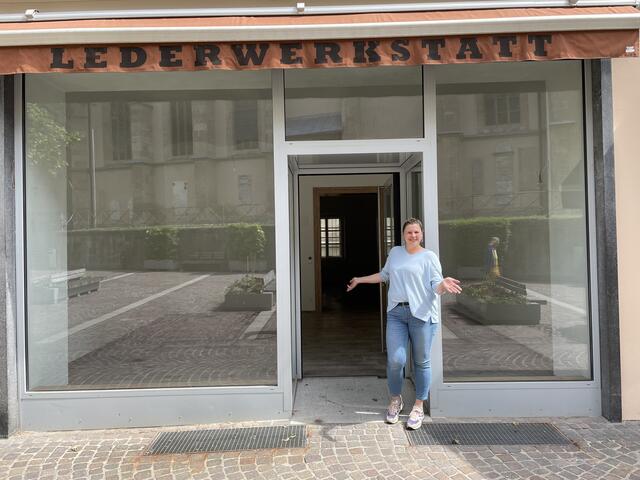 In der ehemaligen Lederwerkstatt zwischen Weltladen und "Cuore di cioccolato" eröffnet Daniela Hartl bald ihren Imbiss mit Herz. | Foto: MeinBezirk.at