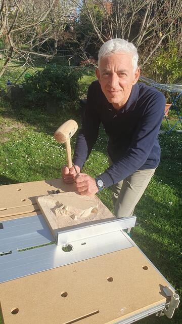 Langsam nimmt der Rabe Gestalt an. | Foto: privat