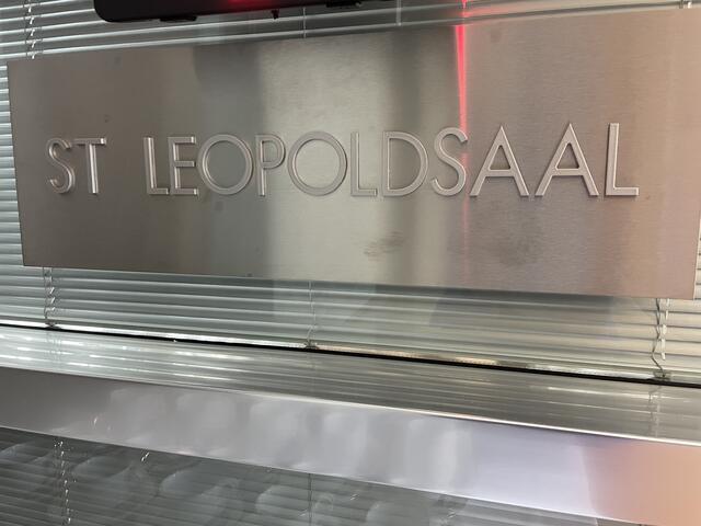 Der Leopoldsaal wird den Landtagssaal während dessen Umbau ersetzen.