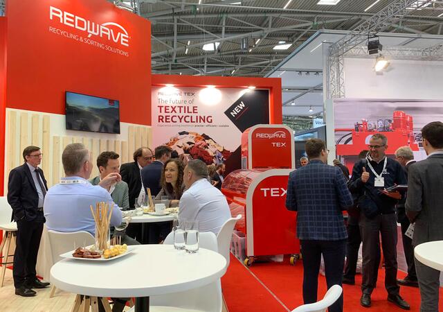 Das ist die neue Textilsortiermaschine von REDWAVE. | Foto: Redwave