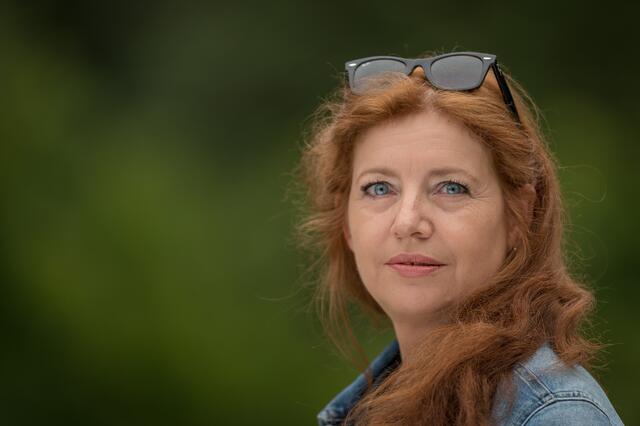 Bürgermeisterin Andrea Heinrich spricht über anstehende Projekte. | Foto: Stadtgemeinde Liezen