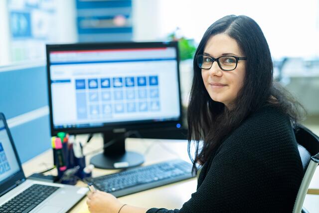 Nina Laher-Mayr, Qualitäts- und Risikomanagement, Organisationsentwicklung. | Foto: Klinikum Wels-Grieskirchen/Nik Fleischmann
