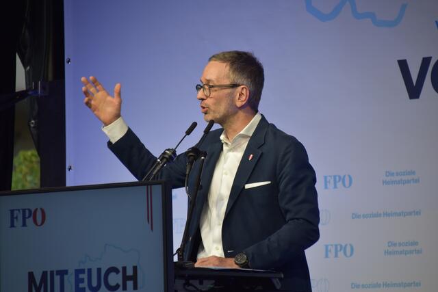 Herbert Kickl will sich von niemanden bremsen lassen. | Foto: Michael Strini