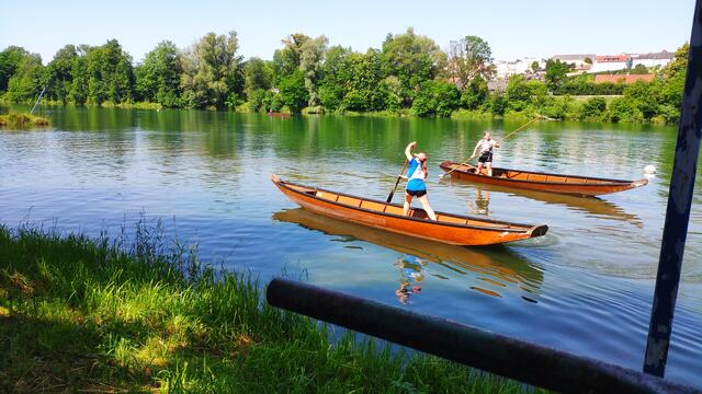 Am Sonntag, 2. Juni, treffen sich die besten Zillenfahrer Österreichs zum Austria-Cup-Rennen beim Bootshaus in Ennsdorf auf der Enns. | Foto: Manfred Wolfinger