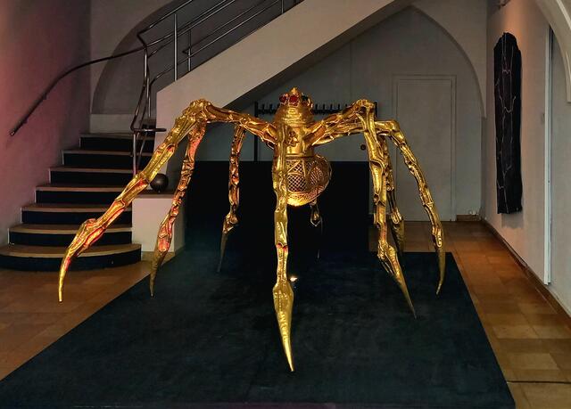 Spinnen Skulptur von HERMANN Nachbaur  | Foto: H.Bachinger 