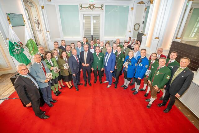 Die ausgezeichneten Musiker der Region Feldbach | Foto: Land Steiermark/Fischer