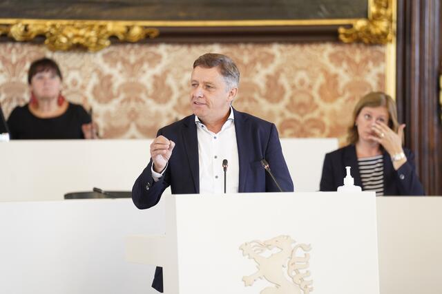 Der Grüne Landtagsabgeordnete Lambert Schönleitner will eine "Grand Train Tour" nach Schweizer Vorbild. | Foto: Lt Stmk/Fischer