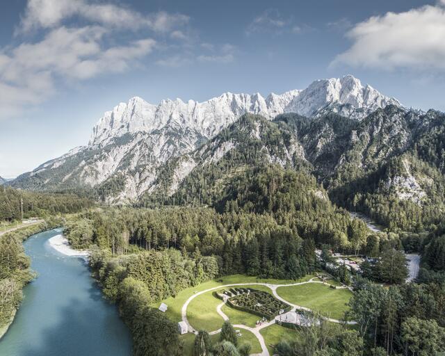 Beeindruckende Landschaft: Der Nationalpark Gesäuse wurde vor etwas mehr als 20 Jahren ins Leben gerufen. Auch hier würde die Bahn durchfahren. | Foto: Thaller