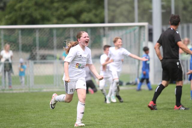 Nachwuchs-Kicker werden im Bezirk gefördert - unter ihnen auch Leni Ressler | Foto: Flake