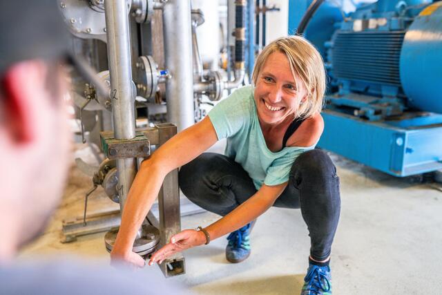 Bernadette Mauthner, Geschäftsführerin der Biogas-Anlage Bruck/Leitha | Foto: Energiepark Bruck/Leitha 
