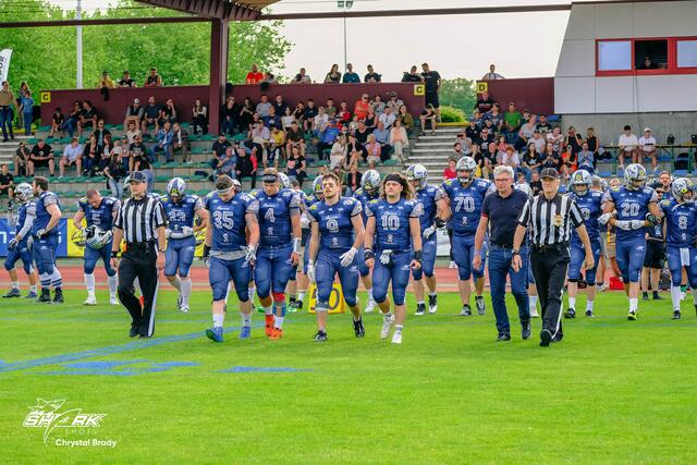 Die Trauner Football-Mannschaft kämpft in dieser Saison mit Verletzungssorgen. | Foto: Steelsharks Traun
