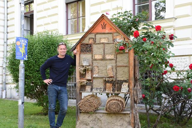 Biologe Gernot Kunz berichtet MeinBezirk.at von der Wichtigkeit von Events, wie der City Nature Challenge, für die Wissenschaft. | Foto: Uni Graz/Dagmar Eklaude