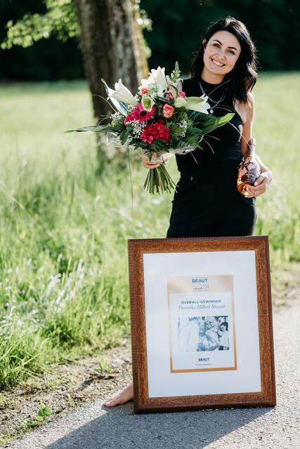 Hilbert-Strasser bei der Auszeichnung. | Foto: Andrea Gadringer Fotografie