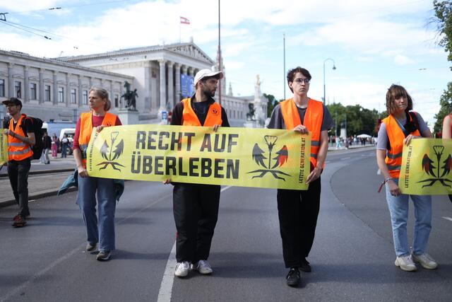 Foto: Letzte Generation Österreich