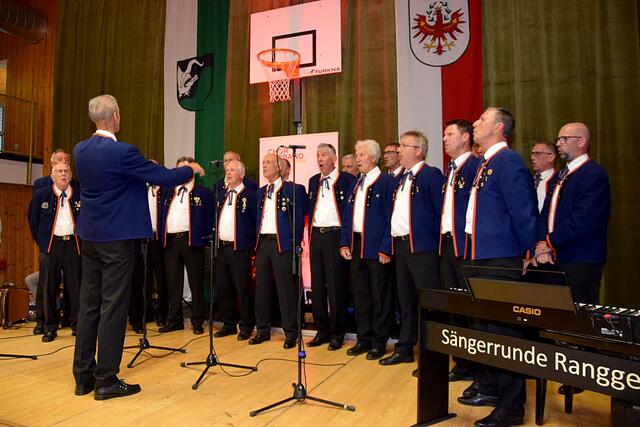 Special Guests, die immer gerne gesehen – und gehört – werden: Männergesangsverein Oberperfuss