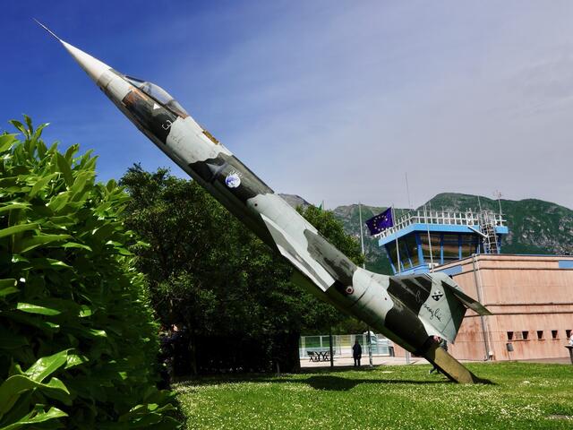 Zweites Highlight wurde die Besichtigung des von Gianni Caproni begründeten Museo dell Aeronautica im Flughafen von Trient. 