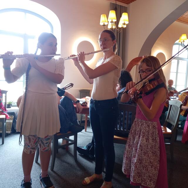 Nachwuchskünstlerinnen | Foto: Birgit Lichtenberger