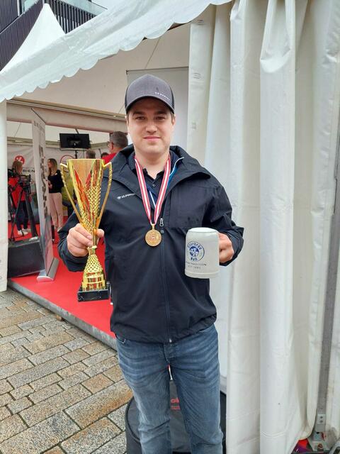 Andreas Sölkner holte sich den österreichischen Meistertitel im Rodeln. | Foto: SV Rosenau-Edlbach