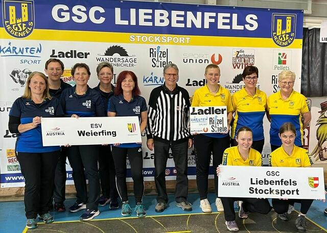 Für die Damen aus Weierfing gab es in Liebenfels fast nichts zu holen. Endstand: 9:1. | Foto: ESV Weierfing