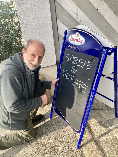 Peter Mlczoch, Schriftführer von Grenzenlos St. Andrä-Wördern. | Foto: Grenzenlos