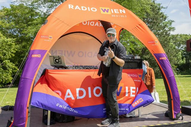 Für die Besucherinnen und Besucher gab es auch einen eigenen DJ. | Foto: René Brunhölzl