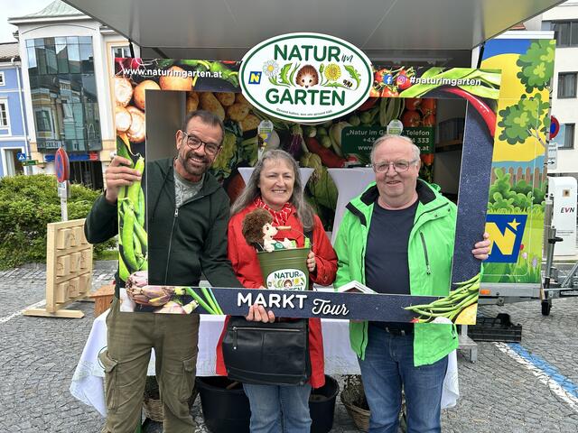 Fernsehgärtner Karl Ploberger (l.) gab Tipps | Foto: Stadtgemeinde Waidhofen