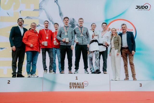 Die Platzieren in der Kategorie Nage-no-kata | Foto: SportAustria