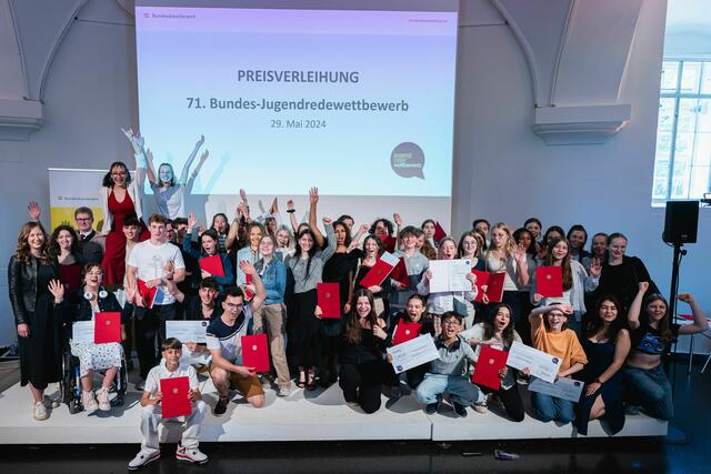 Von 26. bis 29. Mai fand in Wien das Bundesfinale vom Jugend-Redewettbewerb statt. | Foto: Florian Schrötter
