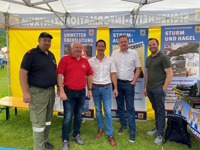 Alexander Möderndorfer, Michael Rohr, Ronny Rull, Dieter Mörtl und Christian Hecher | Foto: ÖVP Club