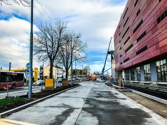 Auch in der Breitenfurter Straße wird es zu Behinderungen kommen. | Foto: rmw