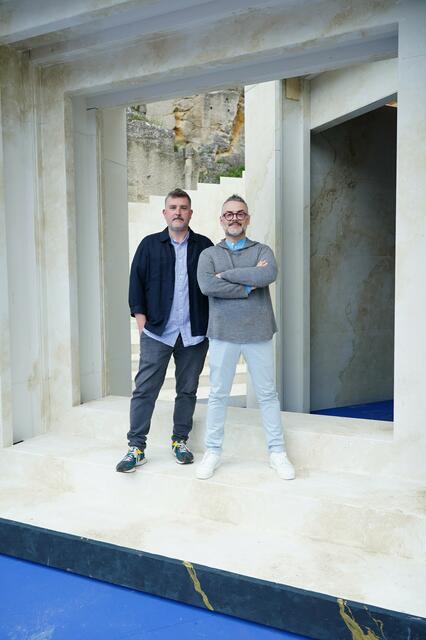 Thaddeus Strassberger und Giuseppe Palella | Foto: Andreas Tischler