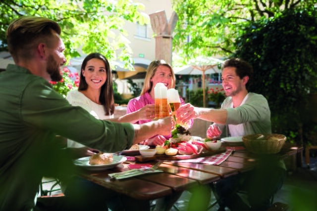 In der Stiegl-Brauwelt in der Stadt Salzburg gibt es insgesamt drei verschiedene Gastronomie-Bereiche. | Foto: Bazokka