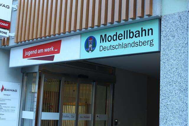 Der Eingang zur Modellbahn Deutschlandsberg am Hauptplatz 9. | Foto: Löschnig
