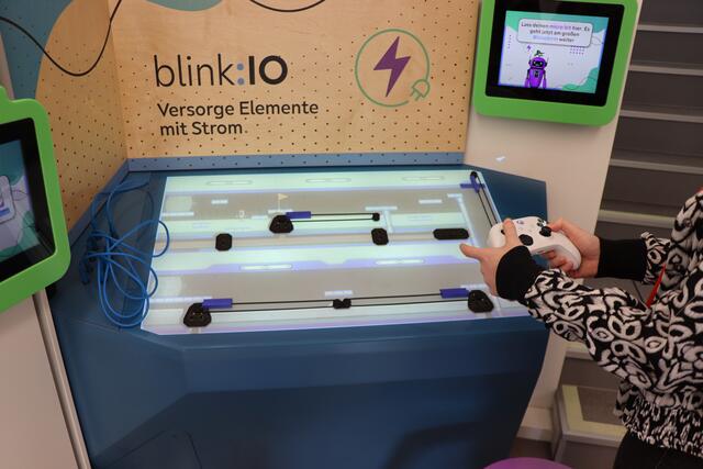 Über den "blink:IO" dürften sich besonders die Videospielfans freuen.  | Foto: Nimpf