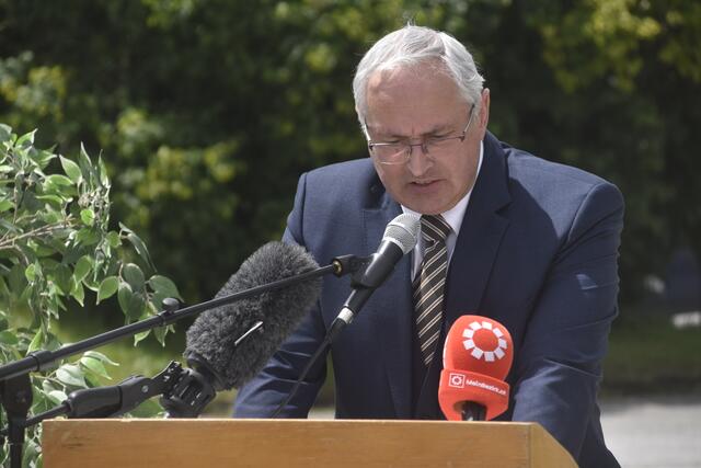Festakt in der Schwarzenberg-Kaserne im Beisein der Verteidigungsministerin.  | Foto: Thomas Fuchs
