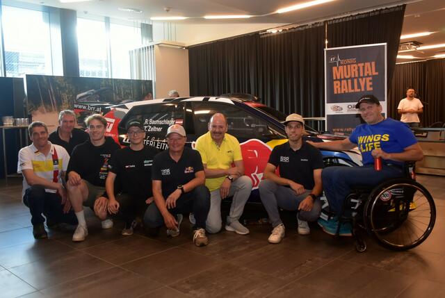 Organisatoren und Fahrer freuen sich auf die Murtal Rallye. | Foto: KK
