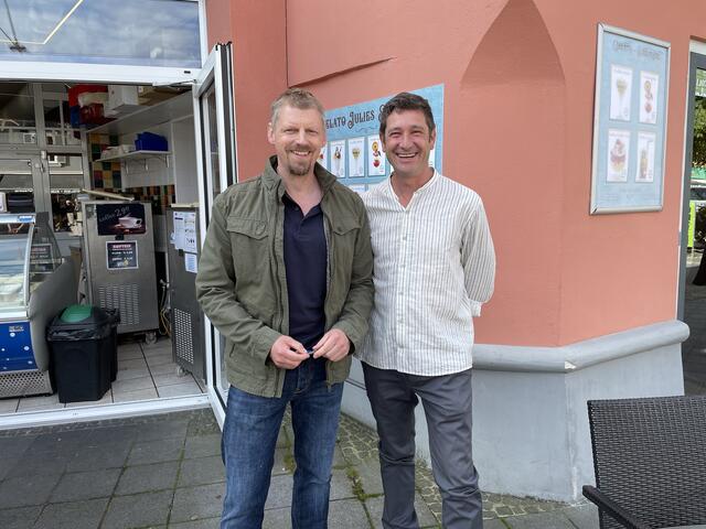 Andreas Kiendl (r.)und Martin Gruber (l.) von
Soku Donau alias Soku Wien | Foto: Fischer/Gady