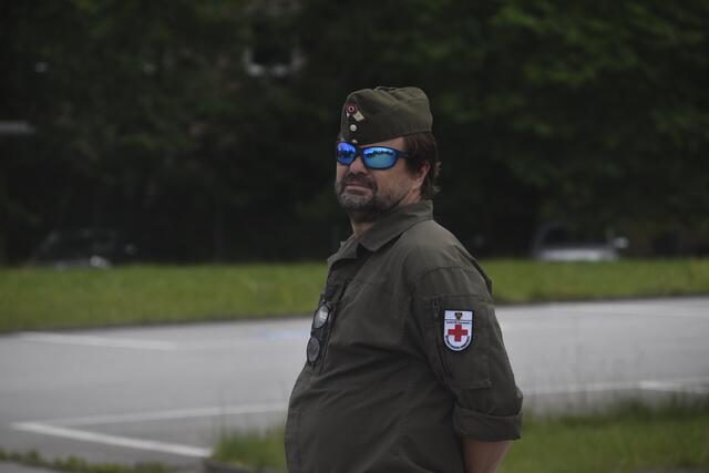 Festakt in der Schwarzenberg-Kaserne im Beisein der Verteidigungsministerin.  | Foto: Thomas Fuchs