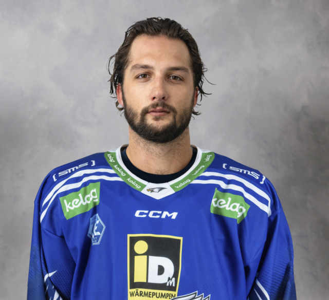 27-jähriger US-Defenders Patrick Holway verpflichtete sich beim VSV.
 | Foto: VSV / Messmer