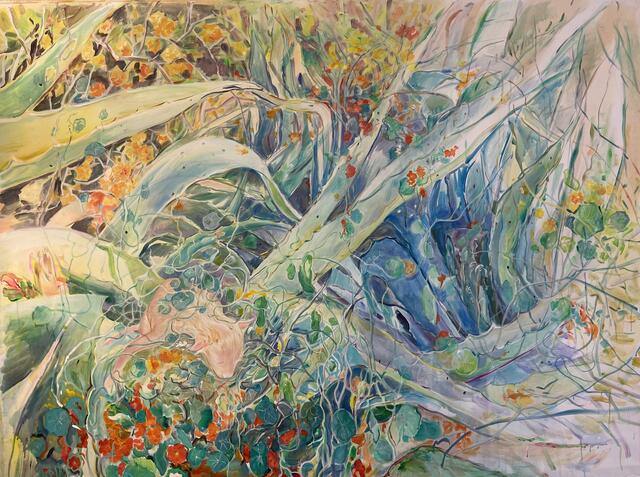 Ingrid Pröller
Geburt
Acryl auf Leinwand, 2021 165 x 220 cm
€ 7.600 | Foto: Josef Goldhofer/Bildrecht