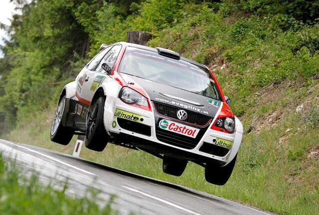 Abheben ist bei der Murtal Rallye angesagt. | Foto: GEPA pictures