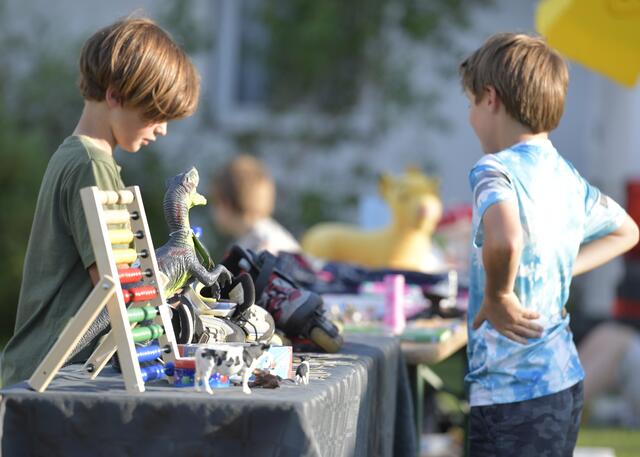 Der Kinderflohmarkt lädt zum Tauschen und Tandeln ein.  | Foto: Gemeinde Krumpendorf/Fotostudio Horst